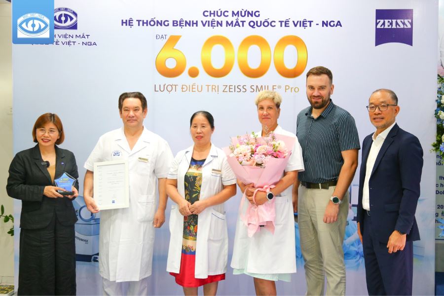 Mắt Việt – Nga trở thành đơn vị đầu tiên phẫu thuật thành công 6000 ca Smile Pro tại Việt Nam và Đông Nam Á