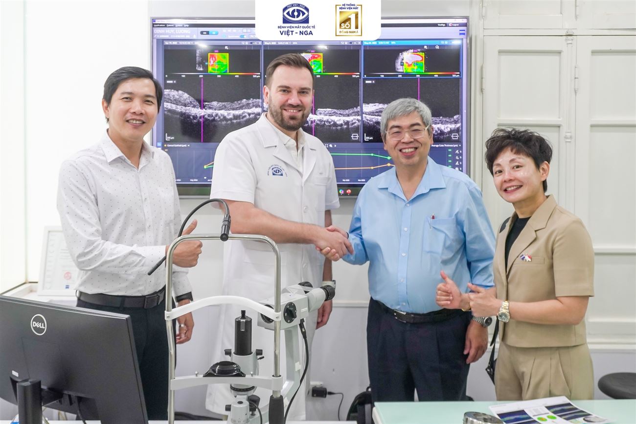 Tăng cường hợp tác chuyên môn, Mắt Việt - Nga hướng đến chuẩn điều trị quốc tế