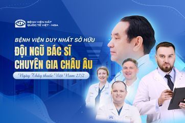 Những bác sĩ LB Nga đồng hành cùng sứ mệnh vì đôi mắt sáng khỏe