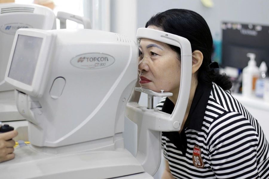 Ứng dụng trí tuệ nhân tạo trong quy trình đo khám các bệnh về mắt