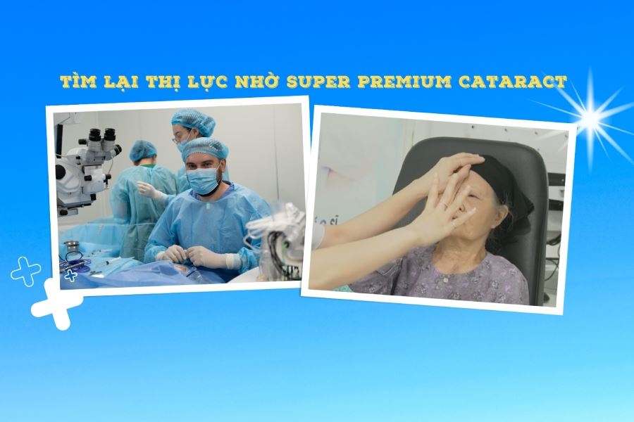 Từng không nhìn thấy gì trong vòng 1 mét, nay bà lão Hải Dương đọc rõ từng chữ sau mổ đục thủy tinh thể