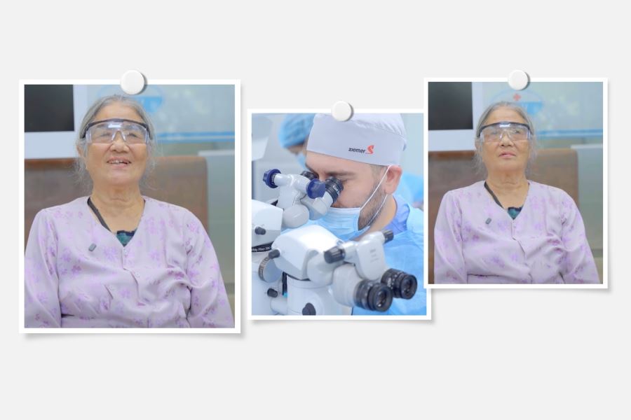 U90 phẫu thuật đục thủy tinh thể: Sau 1 ngày mắt đã nhìn rõ