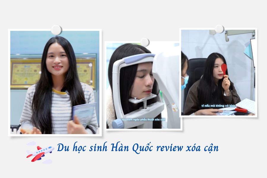 Cận nặng kèm giác mạc mỏng, du học sinh Hàn Quốc về nước xóa cận