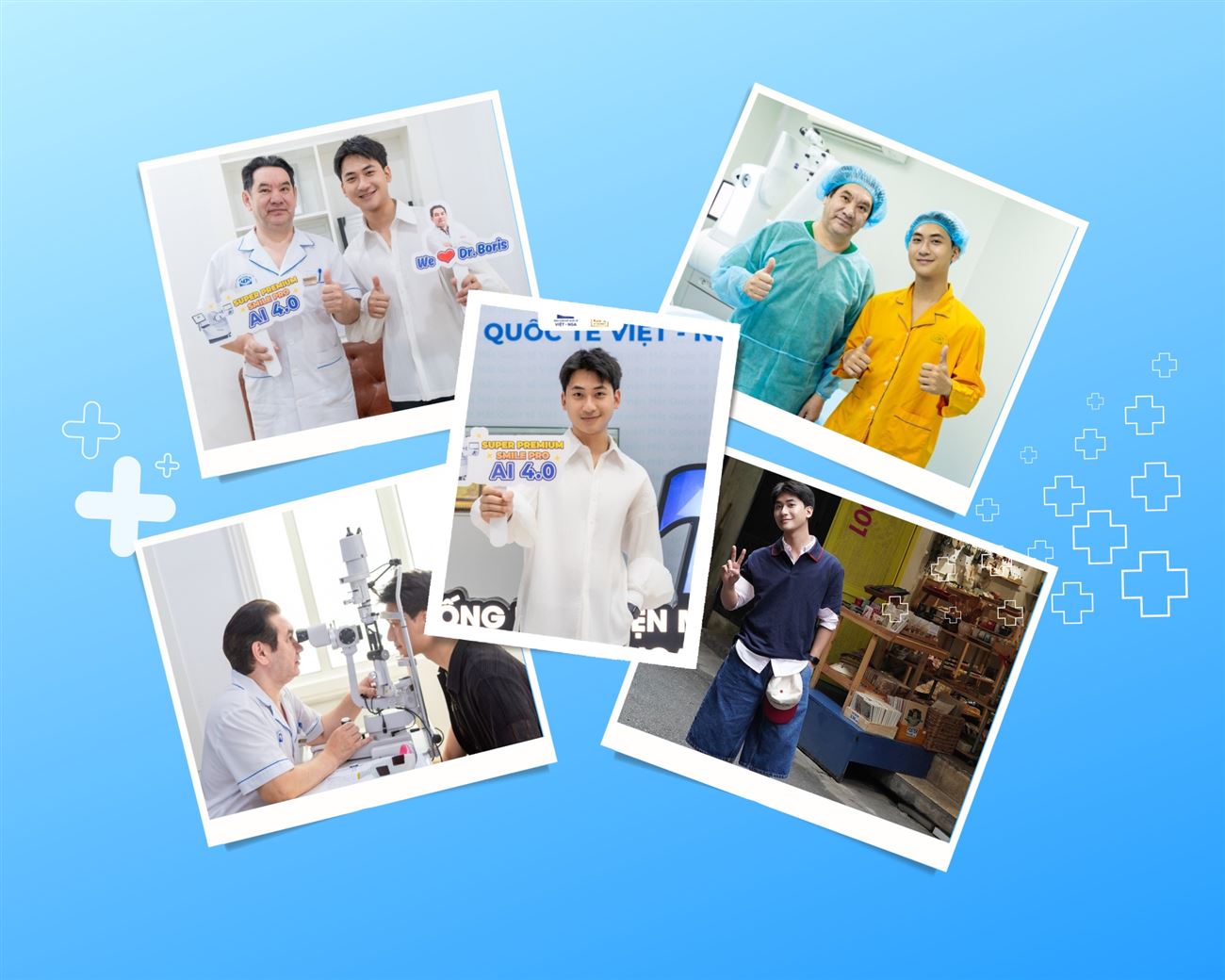 TikToker Dũng Hoàng bật mí trải nghiệm xóa cận đáng giá với Super Premium Smile Pro AI 4.0