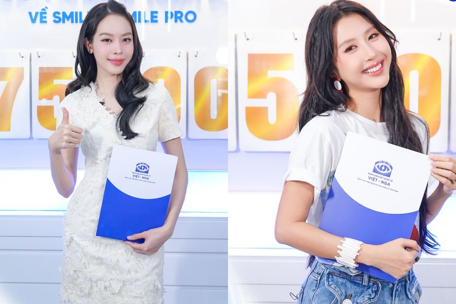 Sau nhiều năm mổ cận, Hoa hậu Thanh Thủy và Quỳnh Anh Shyn vẫn duy trì thị lực 10/10