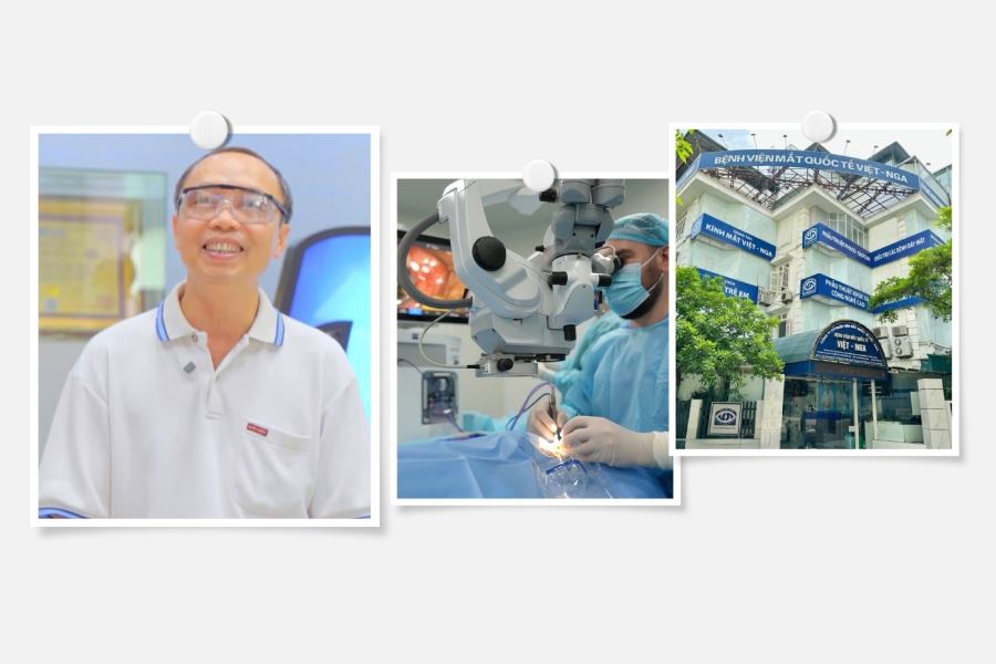 Kỹ sư U60 review mổ đục thủy tinh thể: Tôi tin tưởng tuyệt đối bác sĩ Mắt Việt – Nga
