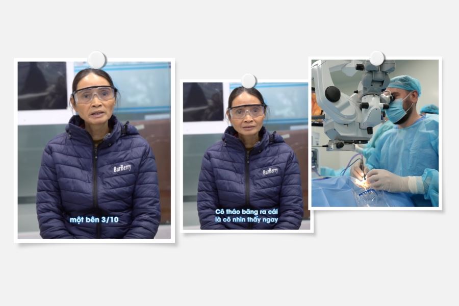 [Review] Một ngày sau mổ đục thủy tinh thể, U60 không ngờ nhìn gì cũng nét căng