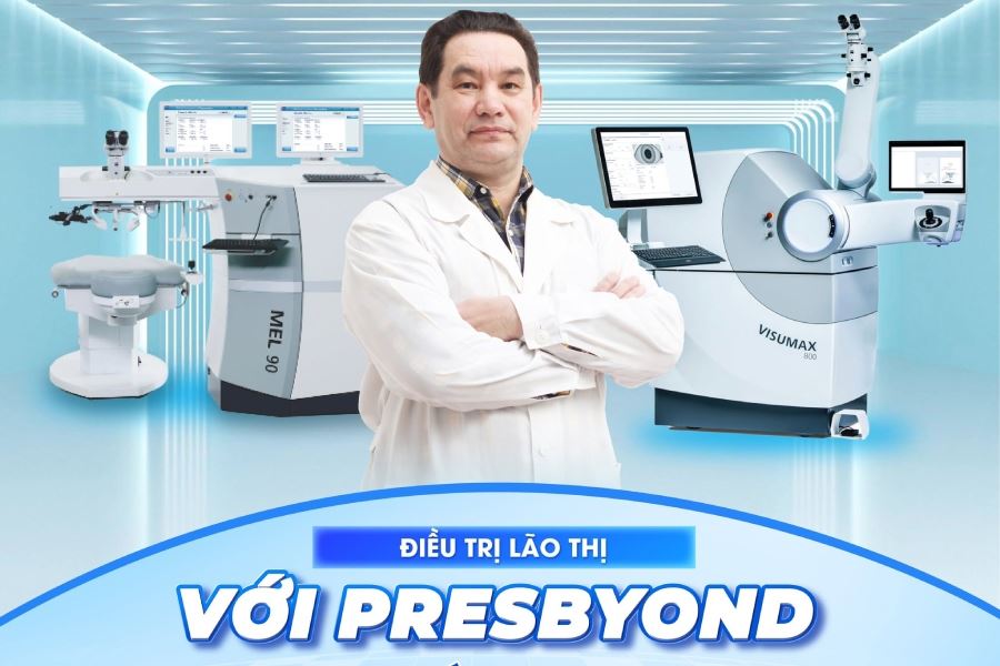 Video: 30 giây hiểu hết về công nghệ điều trị lão thị Presbyond