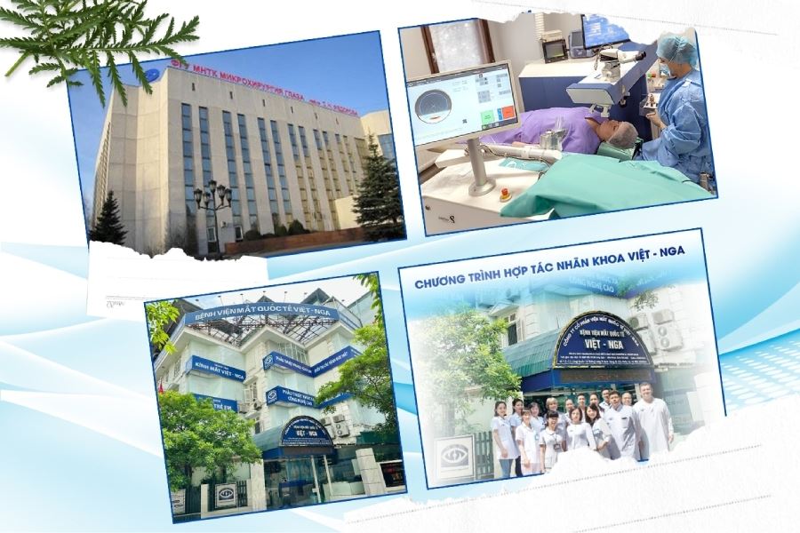 MNTK Fyodorov đưa tin về Bệnh viện Mắt Quốc tế Việt – Nga trên website chính thức