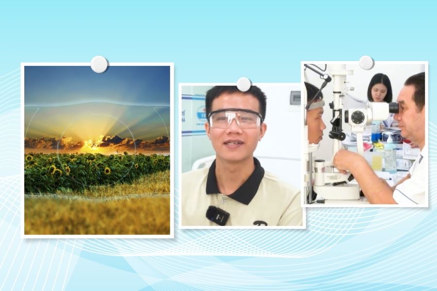 Cận thị 14 và 15 diop, nam thanh niên đã làm cách này để có ngay thị lực 10/10