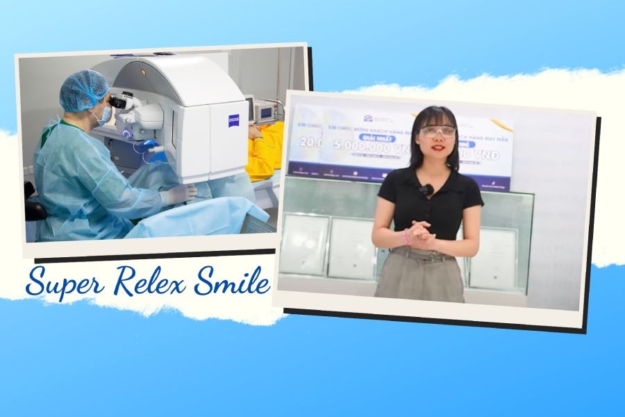 Super Relex Smile đã giúp 9X Thái Bình giải phóng khỏi cặp kính cận thế nào?