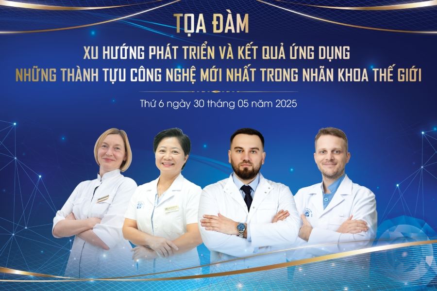 Mắt Việt – Nga tổ chức tọa đàm chuyên sâu về xu hướng và công nghệ nhãn khoa tiên tiến nhất thế giới