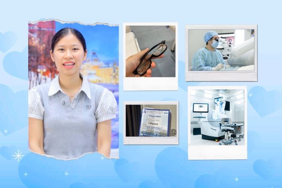 Gen Z review xóa cận: Mổ xong mắt còn sáng hơn khi đeo kính