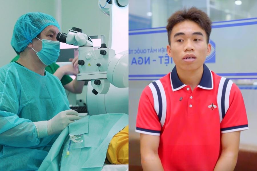 Nam sinh Phú Thọ chọn xóa cận Super Smile Pro sẵn sàng thi tuyển quân đội