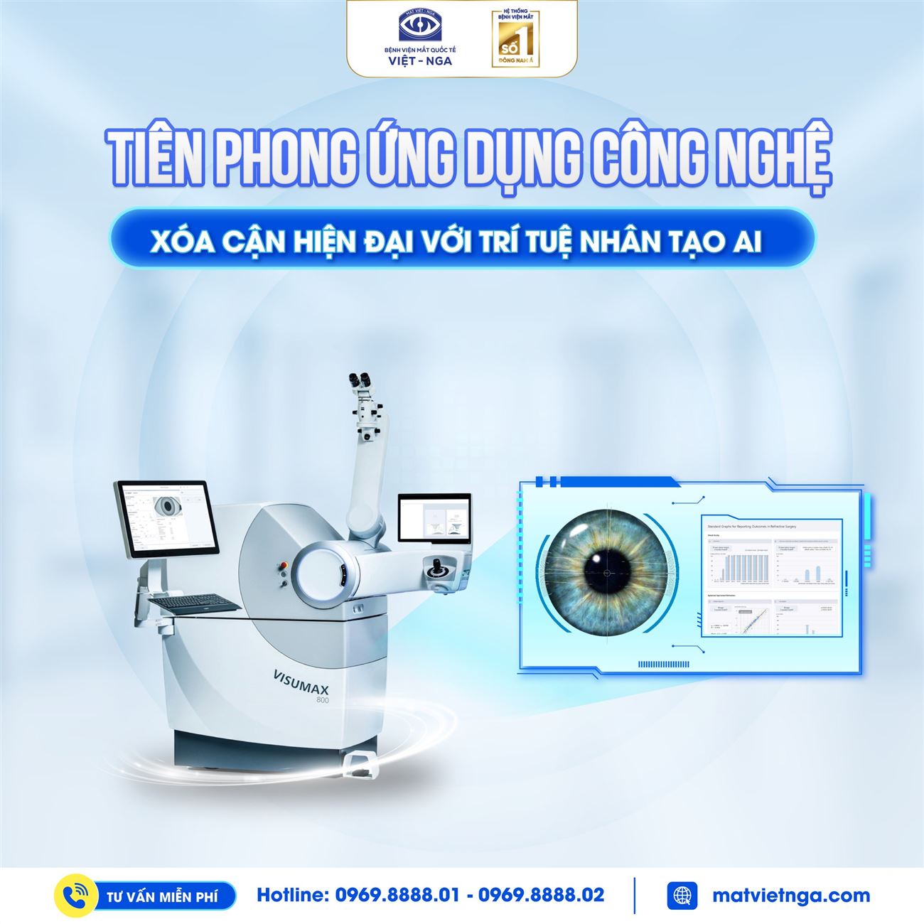 Bảng giá xóa cận tháng 11: Xóa cận công nghệ AI - Nâng cấp tầm nhìn tương lai