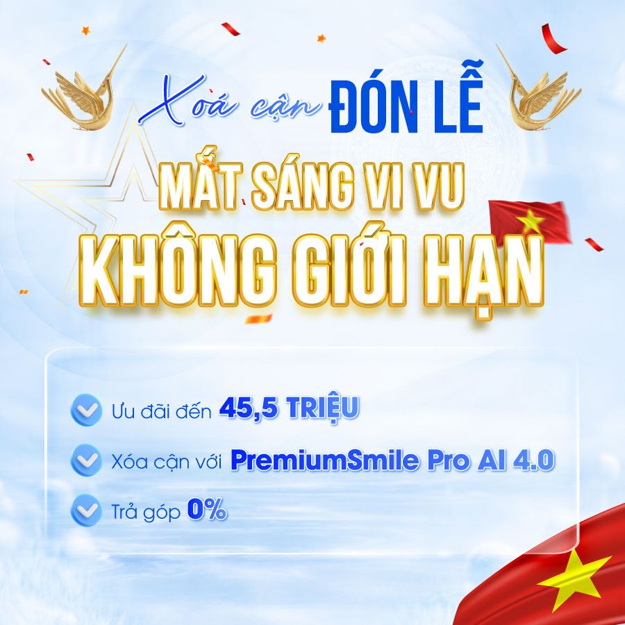 Bảng giá xóa cận tháng 4: Xóa cận đón lễ - Vi vu không giới hạn