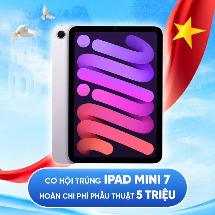 Ưu đãi đặc biệt tháng 10 tại Mắt Việt – Nga: Tháo kính rinh ngay iPad mini 7 