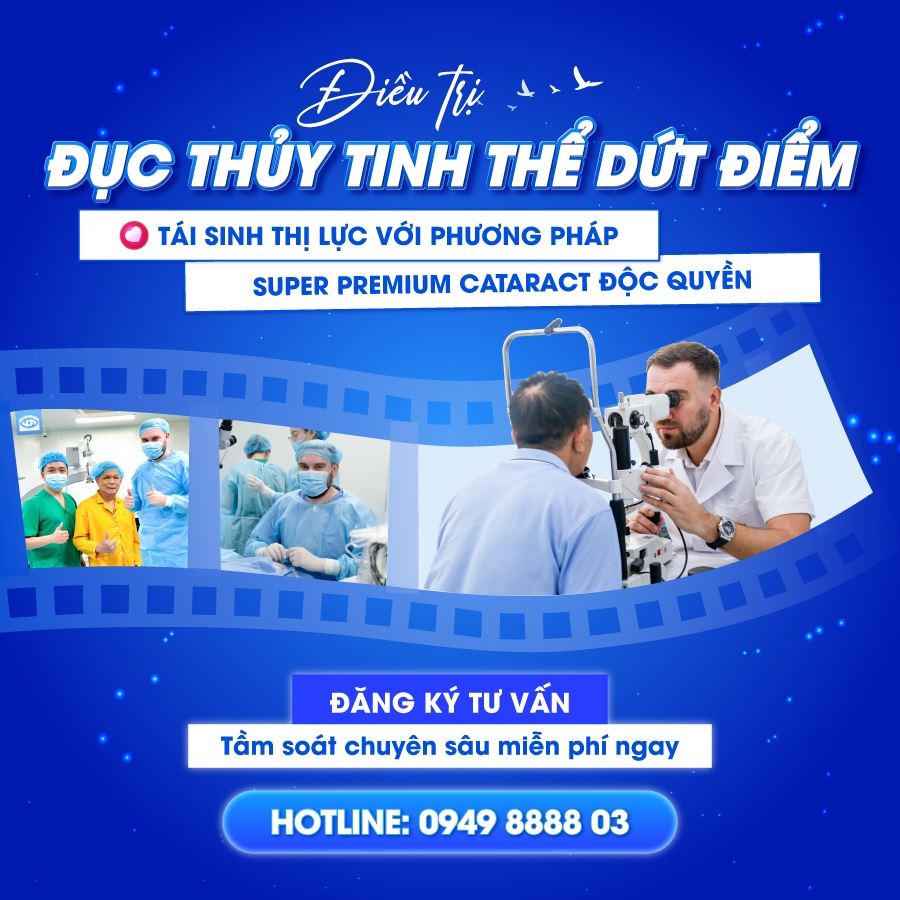 Bảng giá phẫu thuật đục thủy tinh thể tháng 8: Tái sinh thị lực 10/10 với công nghệ phẫu thuật không dao